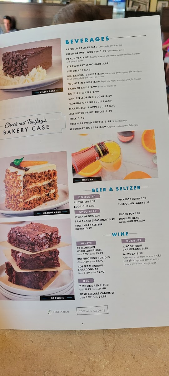 Menu Toojay’S Deli • Bakery • Restaurant-2