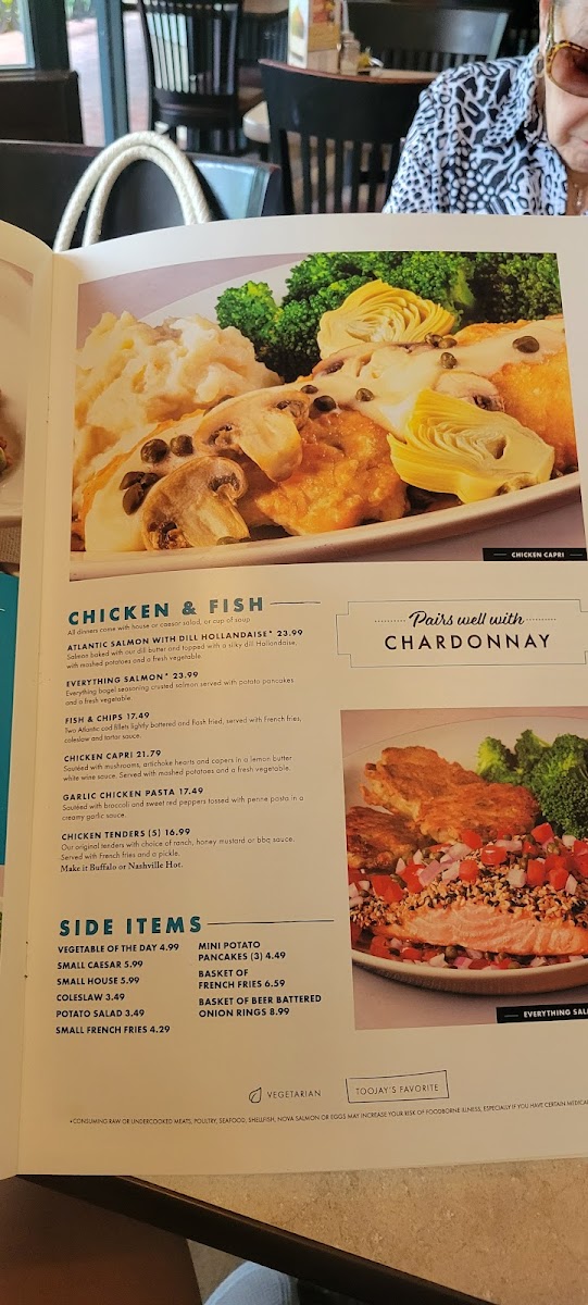 Menu Toojay’S Deli • Bakery • Restaurant-4